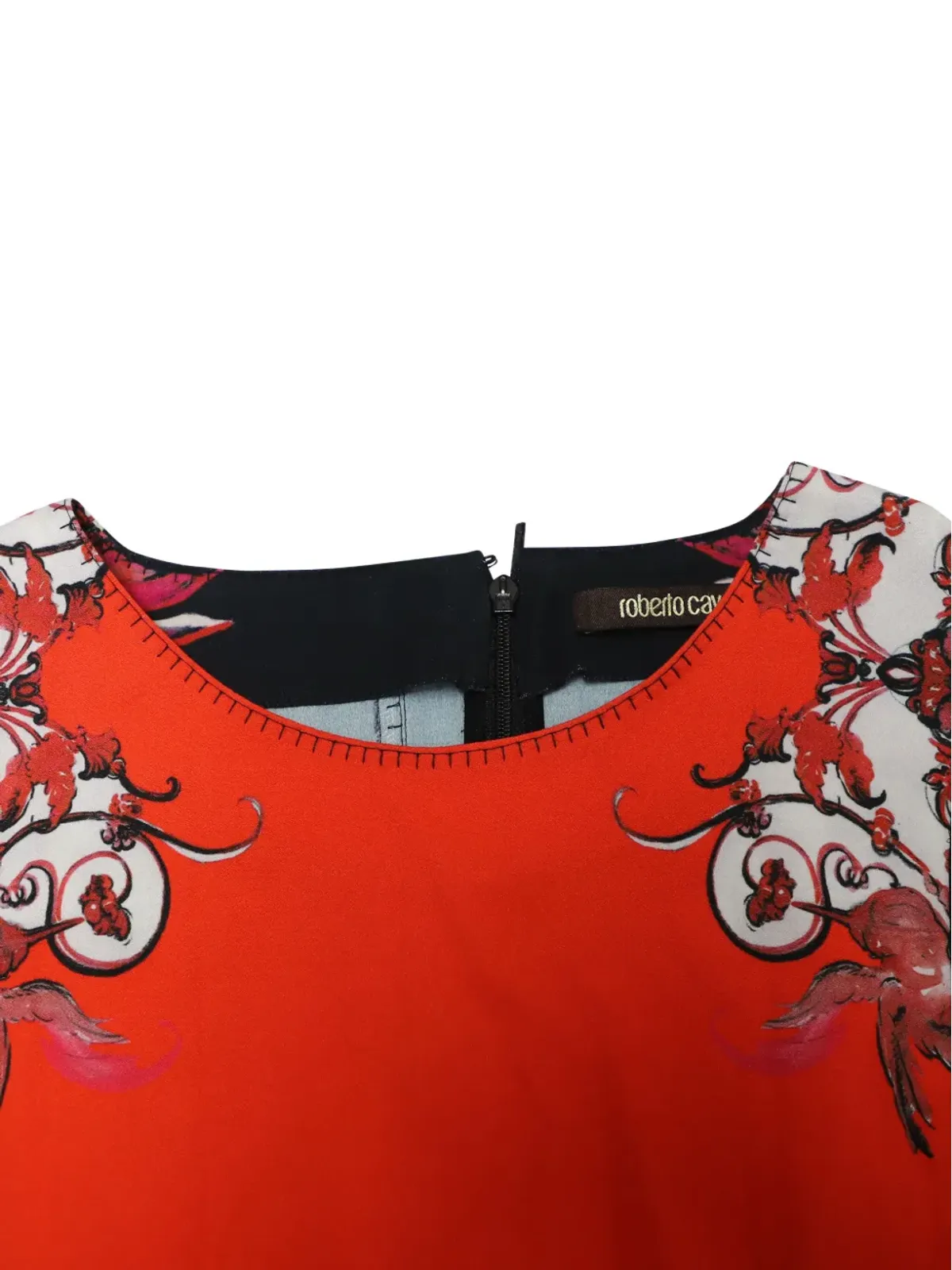 Roberto Cavalli Vintage フィリグリープリントのシースドレス - 画像3