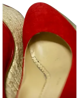 Charlotte Olympia カーメン プラットフォーム エスパドリーユ - レッド - サムネイル5
