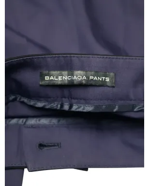 Balenciaga Pre-Owned 紫色のウエストバンドパンツ - サムネイル3