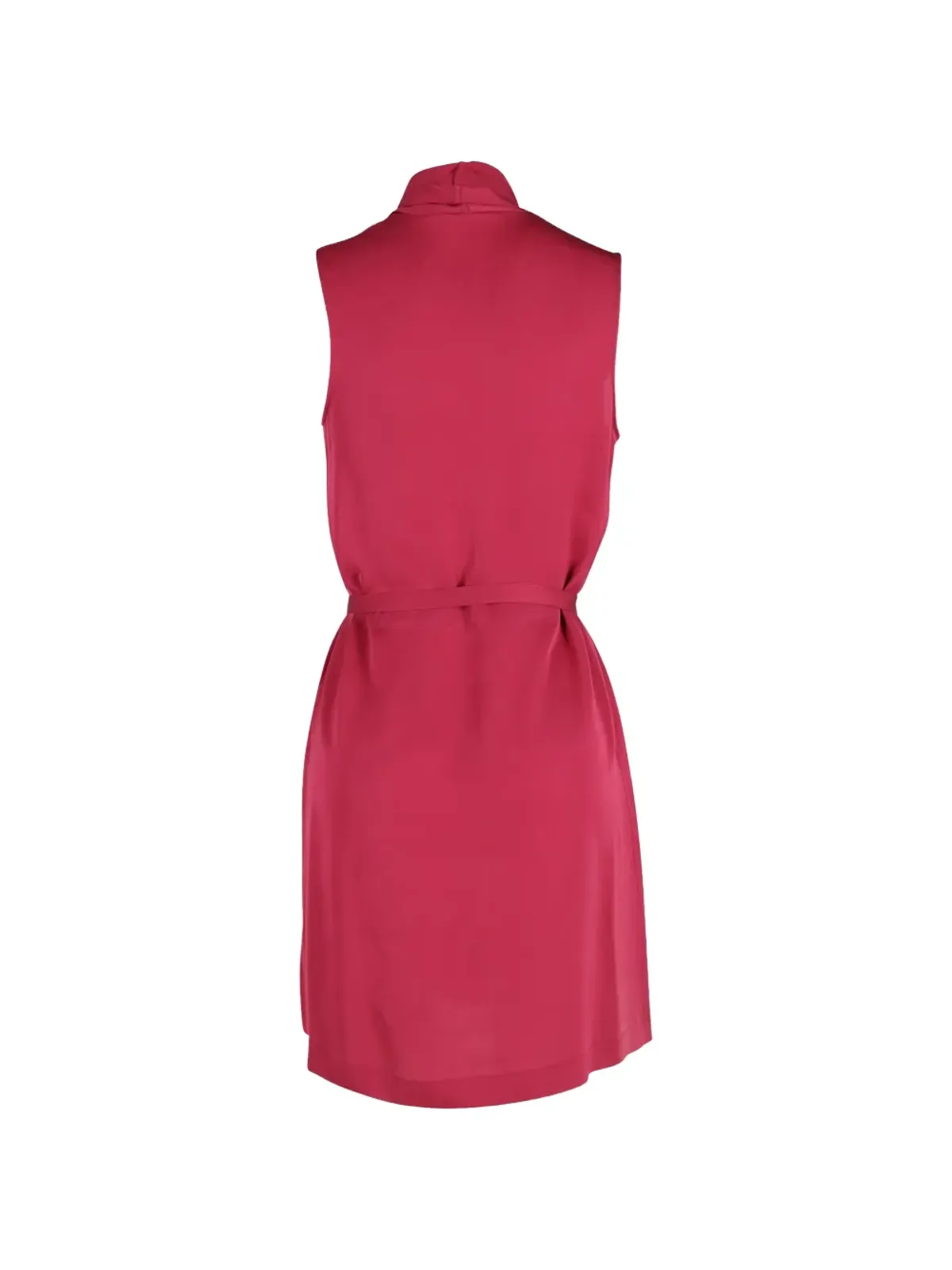 Theory belted sleeveless mini dress - Red - 画像2