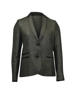 Zadig&Voltaire Vedax Dore メタリックブレザー - ブラック - サムネイル1