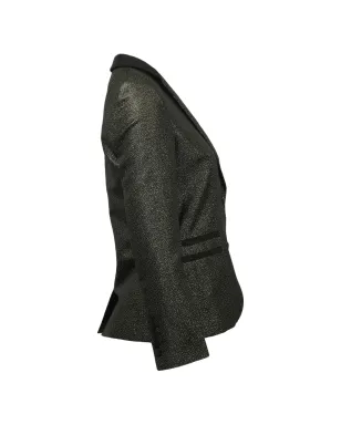 Zadig&Voltaire Vedax Dore メタリックブレザー - ブラック - サムネイル3
