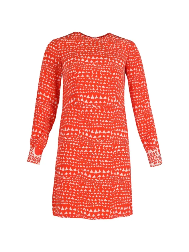 Stella McCartney Pre-Owned Stella McCartney Pre-Owned ガベル ハートプリント ミニドレス - レッドの商品画像