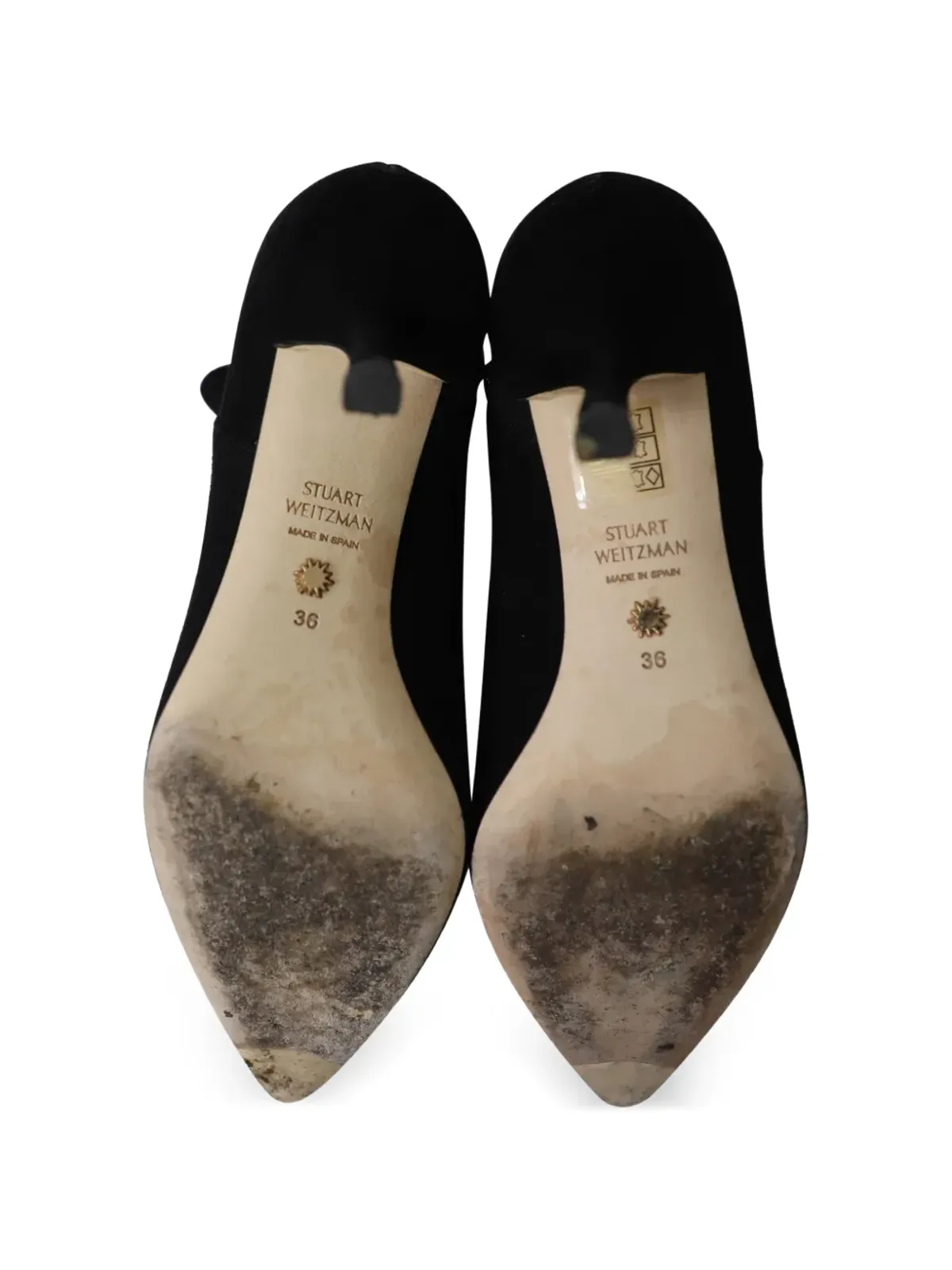 Stuart Weitzman ジップアップ アンクルブーツ - 画像4