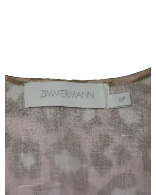 ZIMMERMANN アニマルプリント ミニドレス - ナチュラル - サムネイル4