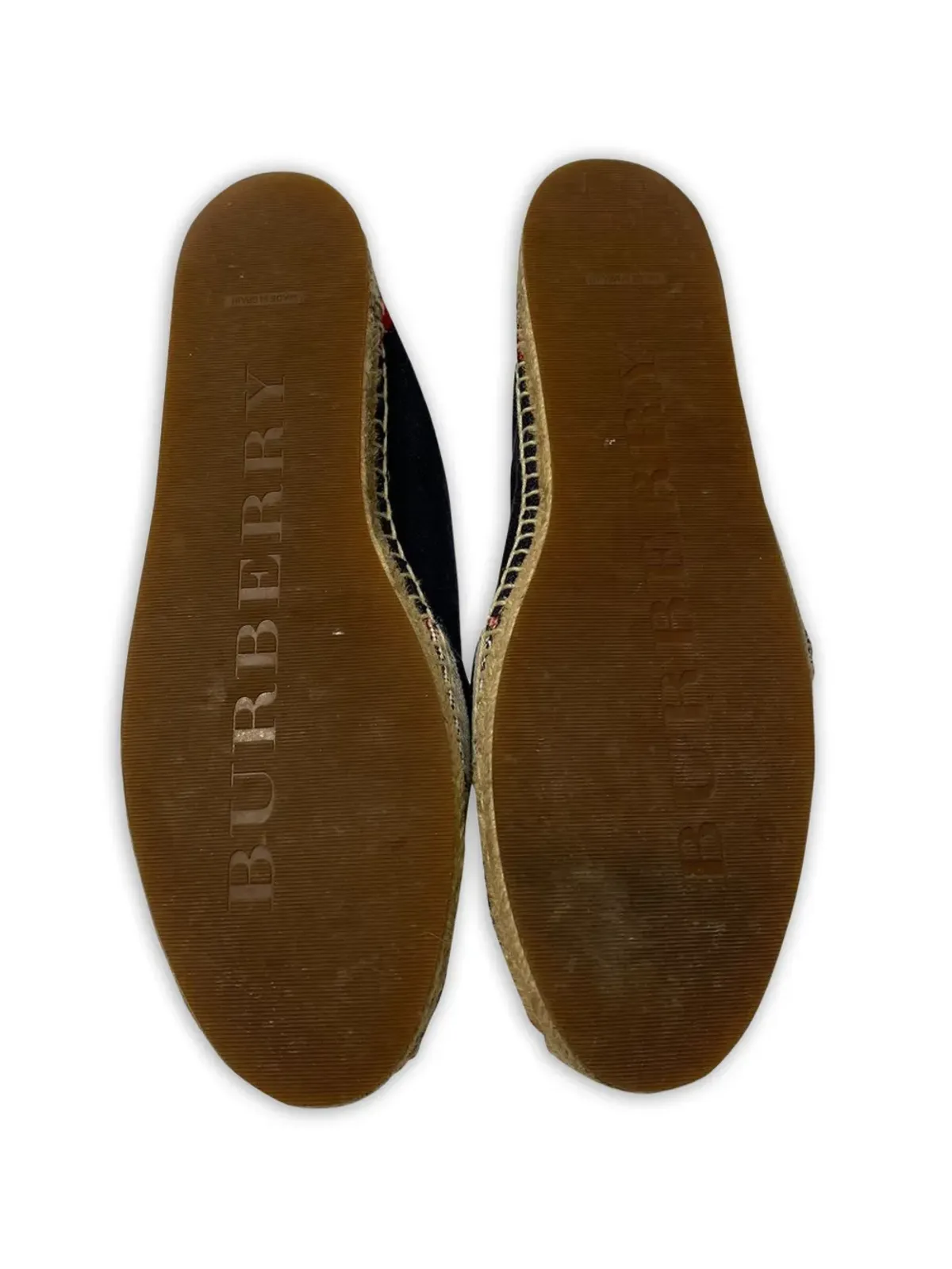 Burberry Pre-Owned チェック柄エスパドリーユ - 画像5