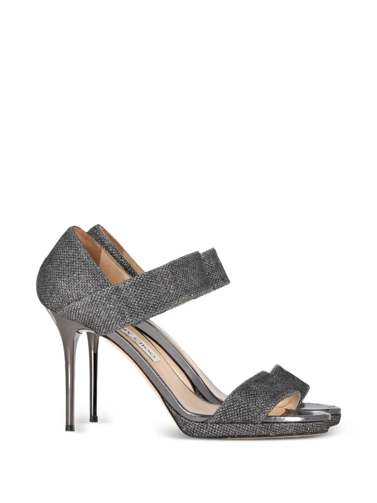 Jimmy Choo Pre-Owned タブ留めサンダル - 画像1
