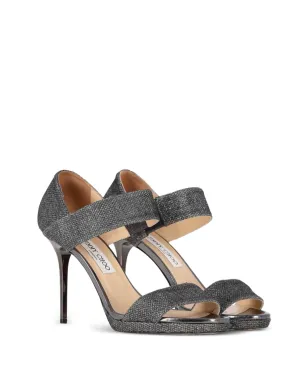 Jimmy Choo Pre-Owned タブ留めサンダル - サムネイル2