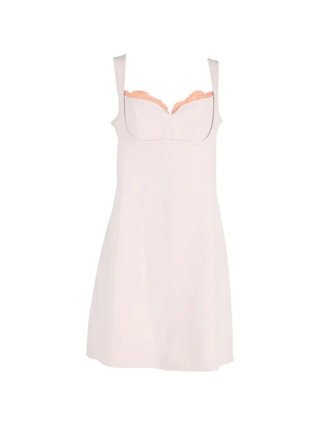Stella McCartney Pre-Owned Stella McCartney Pre-Owned レーストリム ミニドレスの商品画像