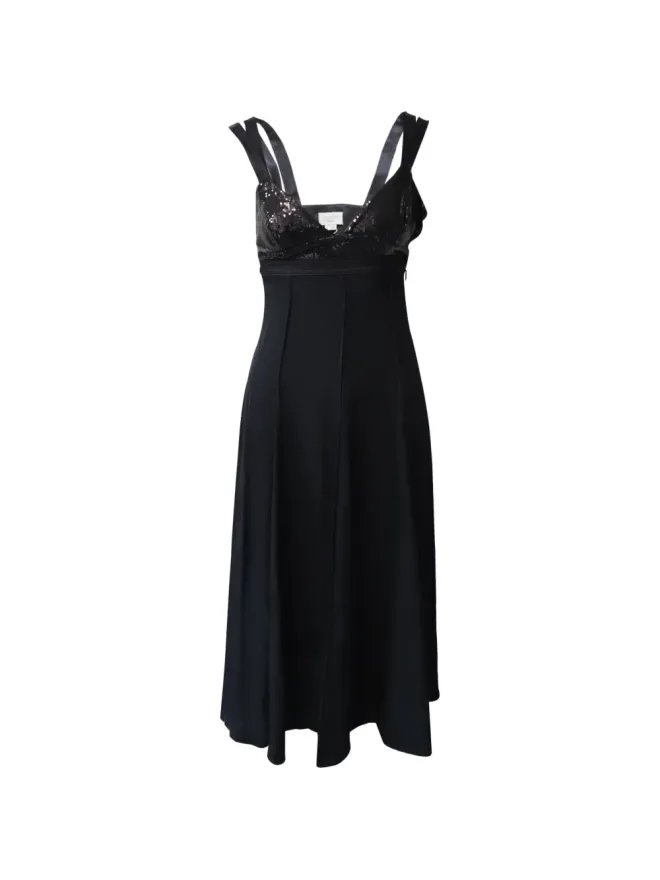 Jason Wu Jason Wu スパンコール付きマキシドレス ブラックの商品画像