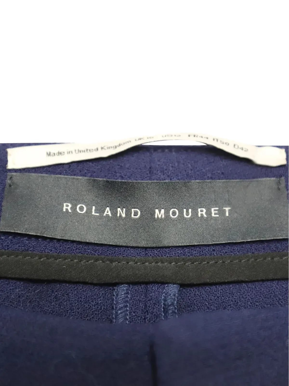 Rm By Roland Mouret ウールプリーツパンツ - ブルー - 画像3