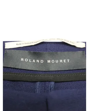 Rm By Roland Mouret ウールプリーツパンツ - ブルー - サムネイル3