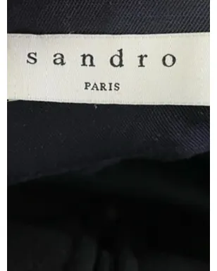 SANDRO ギャザー入りフロントドレス ブルー - サムネイル3