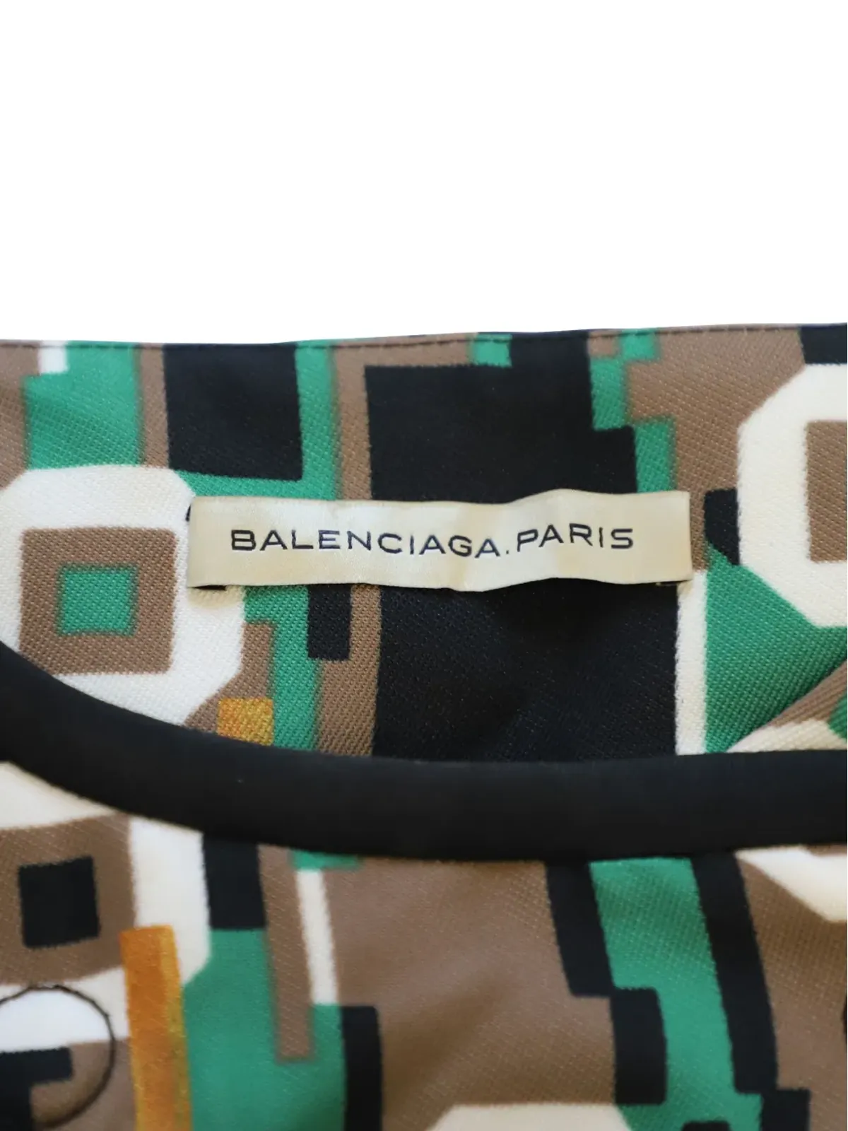 Balenciaga Pre-Owned グラフィック柄ミニドレス - 画像4