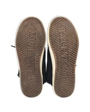 Balenciaga Pre-Owned パリ ディストレスド オープンバック トレーナー - Black - サムネイル5