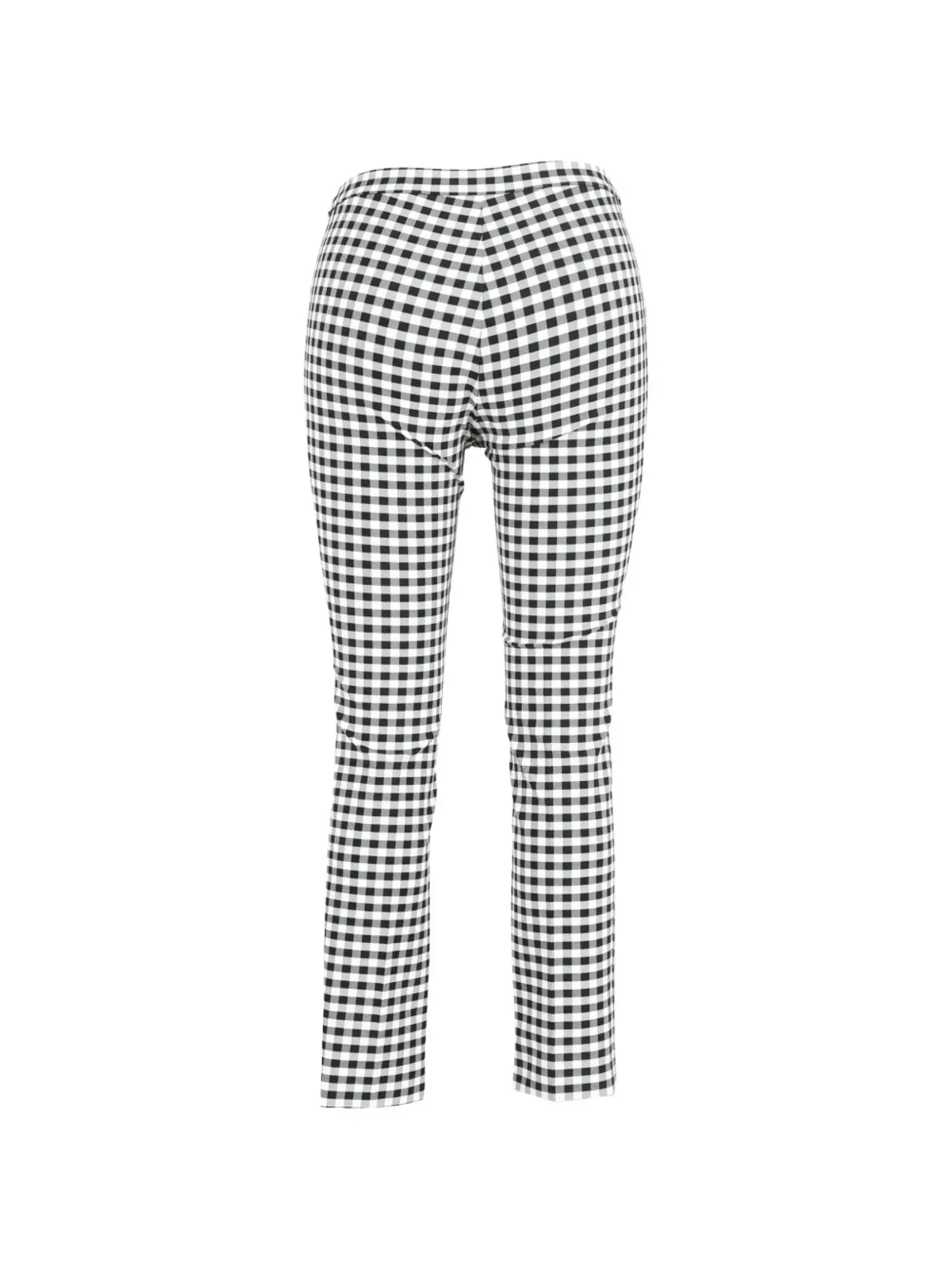 Theory ホワイトのチェック柄パンツ - 画像2