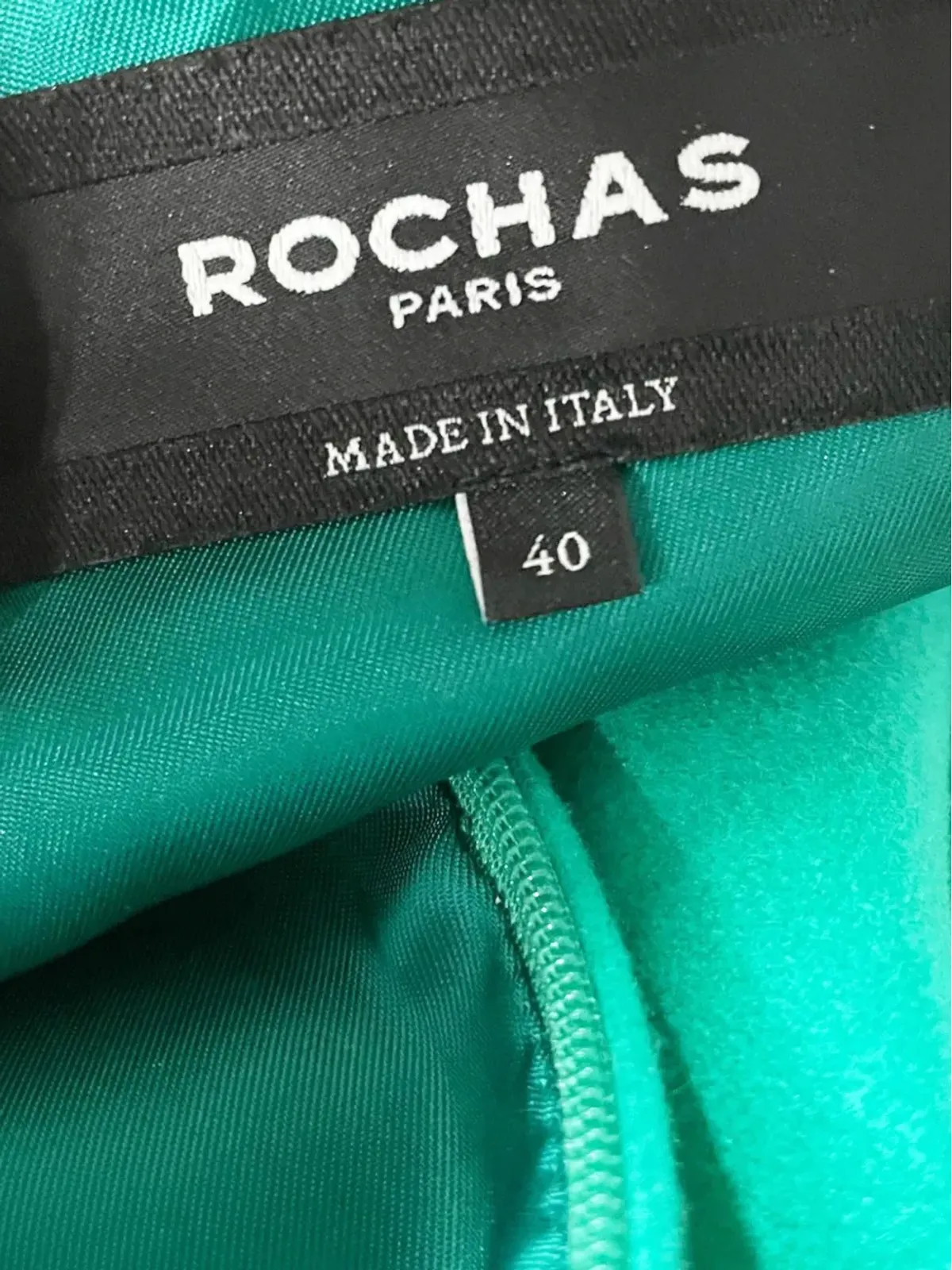 Rochas Vintage ウール ミディドレス - 画像3