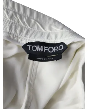 Tom Ford Vintage ドローストリングレザーパンツ - サムネイル4