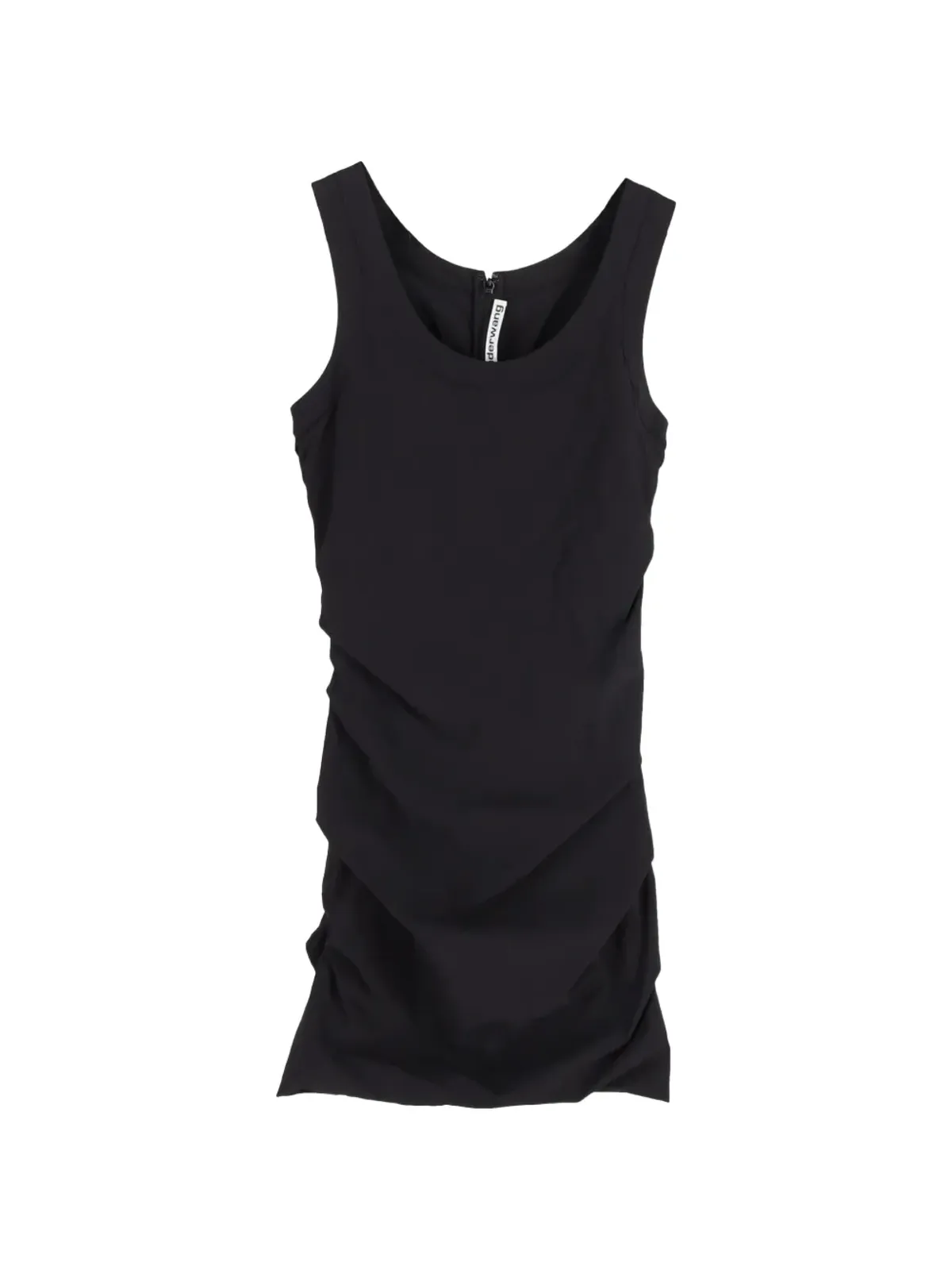 Pre-Owned Alexander Wang ノースリーブ シャーリング ドレス - 画像1