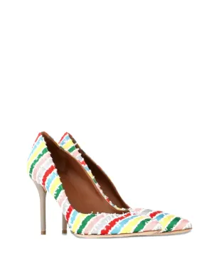 Malone Souliers Brendaストライプ ポインテッドパンプス - サムネイル2