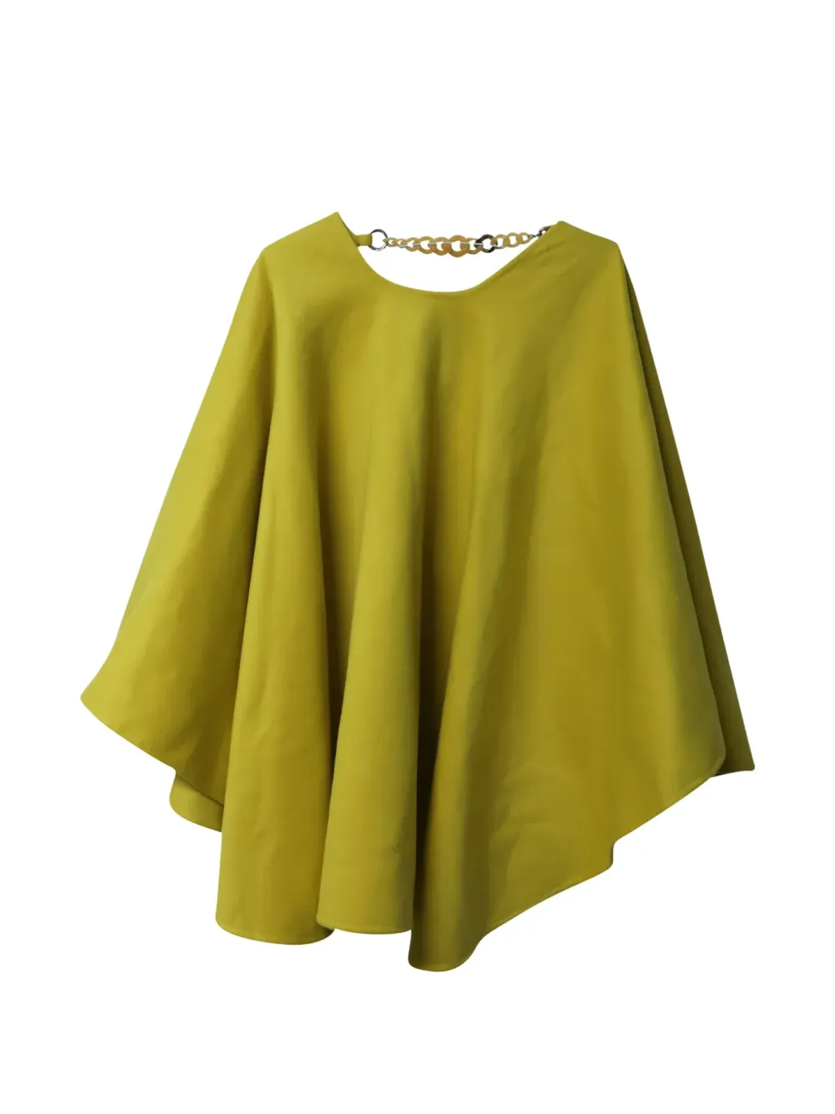 Ermanno Scervino Vintage ケープコート - Yellow - 画像2