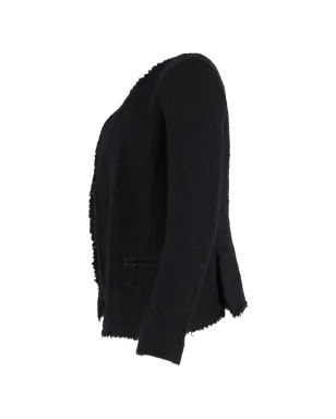 Isabel Marant Vintage open-front wool jacket - Black - サムネイル3