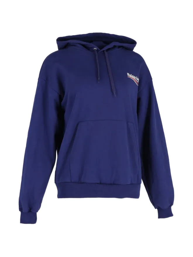 Balenciaga Pre-Owned Balenciaga Pre-Owned カンガルーポケット付きフーディの商品画像
