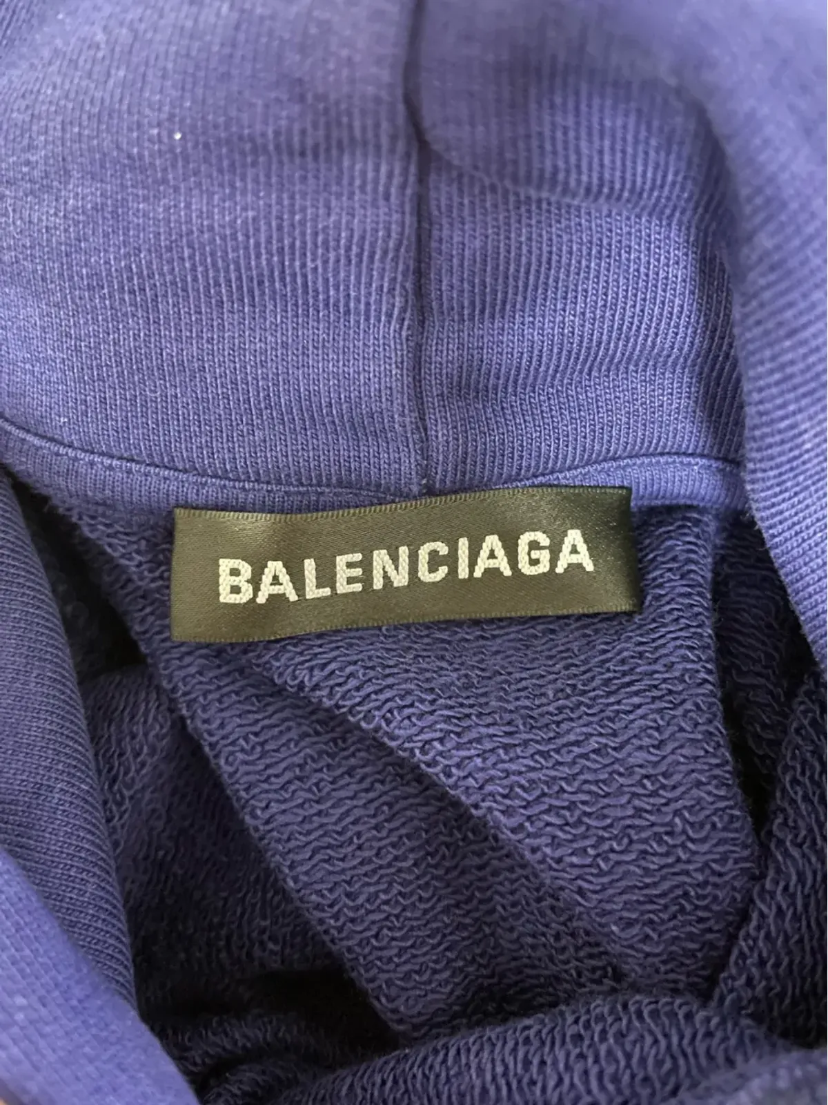 Balenciaga Pre-Owned カンガルーポケット付きフーディ - 画像3