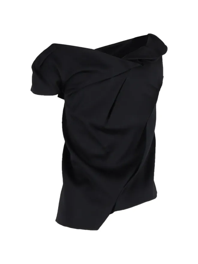 Roland Mouret Roland Mouret アシンメトリック ドレープトップの商品画像