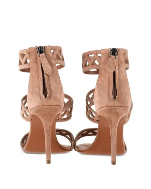 Alaïa Pre-Owned レーザーカットサンダル - サムネイル3