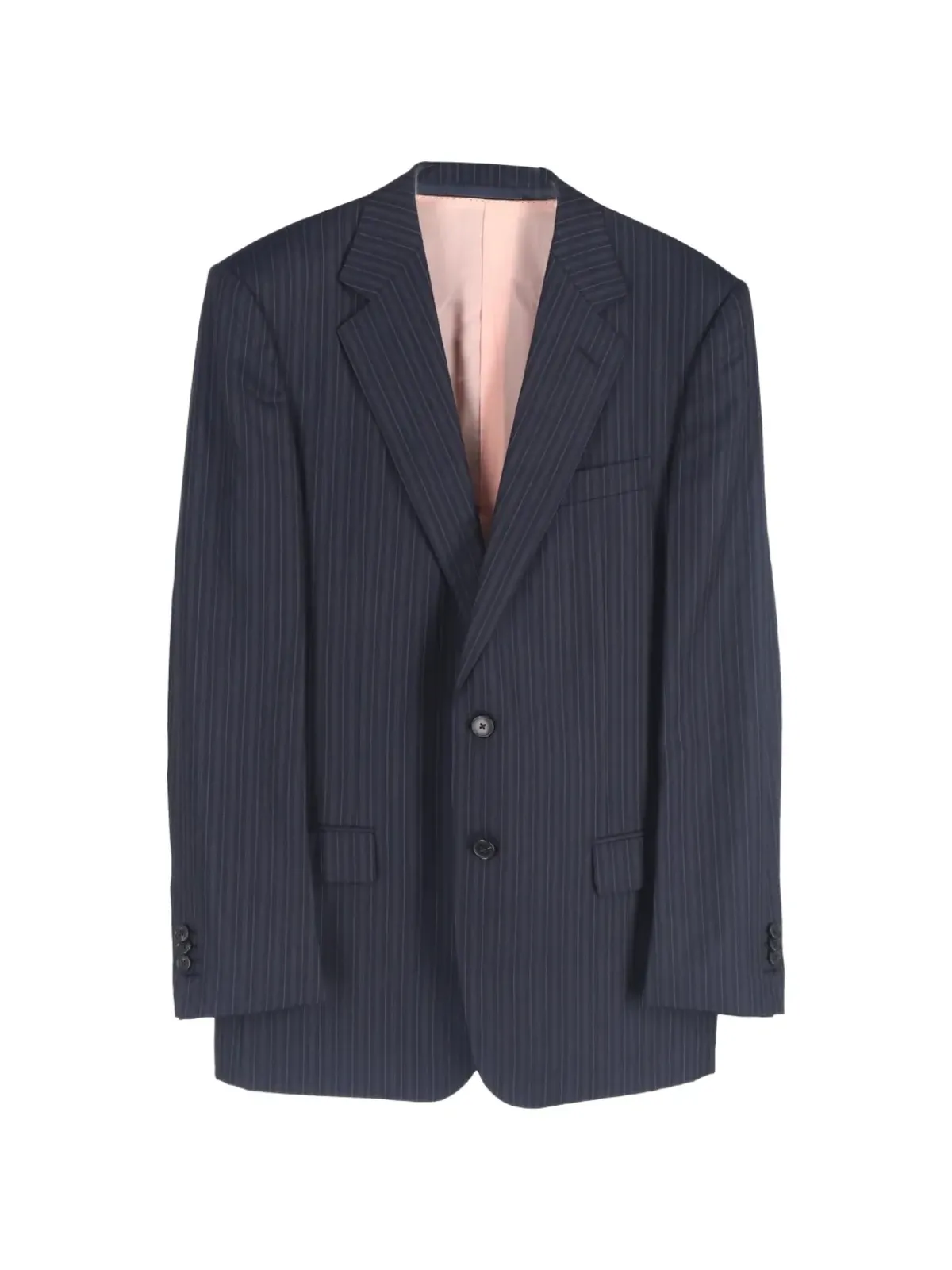 Ermenegildo Zegna Vintage ストライプ柄のシングルブレストスーツ - 画像1