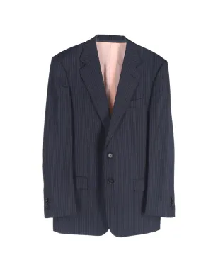 Ermenegildo Zegna Vintage ストライプ柄のシングルブレストスーツ - サムネイル1