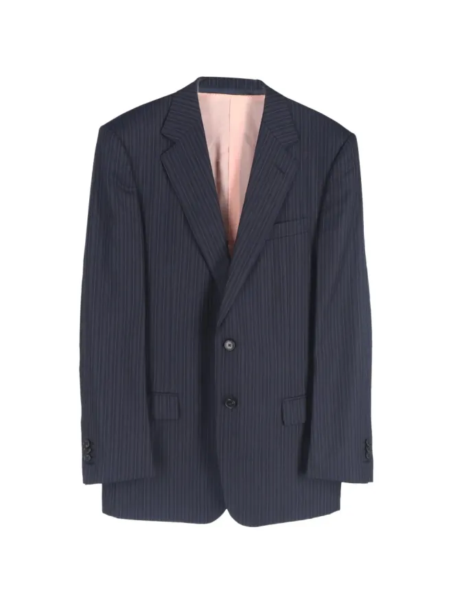Ermenegildo Zegna Vintage Ermenegildo Zegna Vintage ストライプ柄のシングルブレストスーツの商品画像