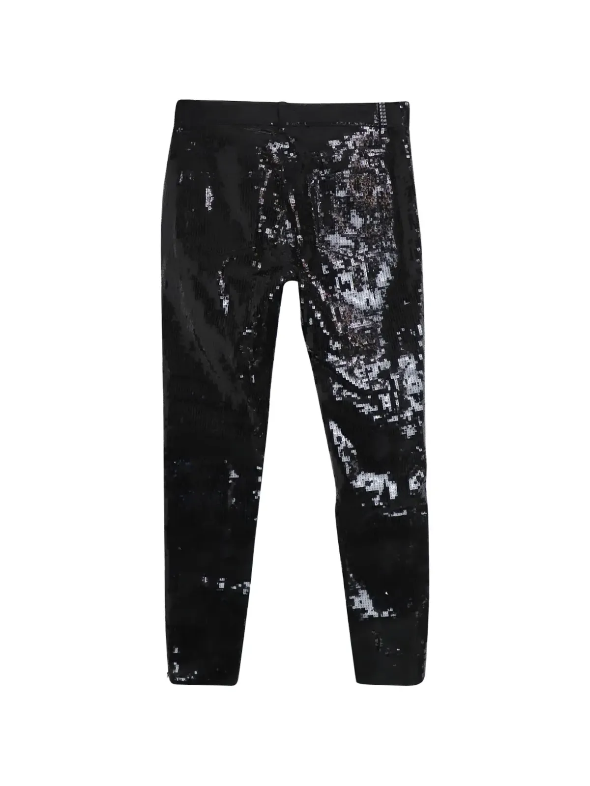 Saint Laurent Pre-Owned ボタン付きストレートパンツ - 画像2