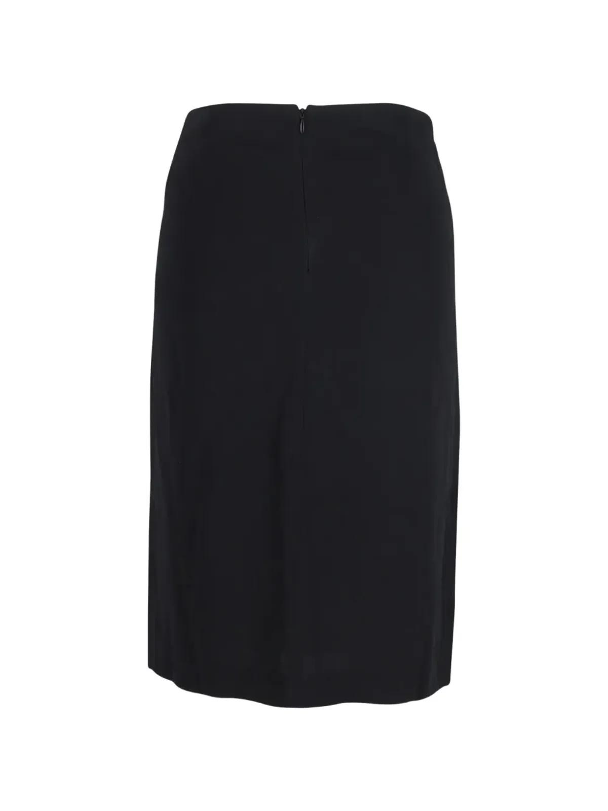 Jil Sander Pre-Owned ruched-waist skirt - Black - 画像2