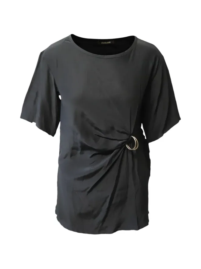 Roberto Cavalli Vintage Roberto Cavalli Vintage バックルディテール ブラウスの商品画像
