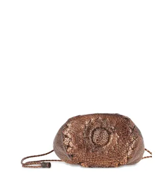 Bottega Veneta Pre-Owned ドローストリングレザークラッチバッグ - サムネイル3