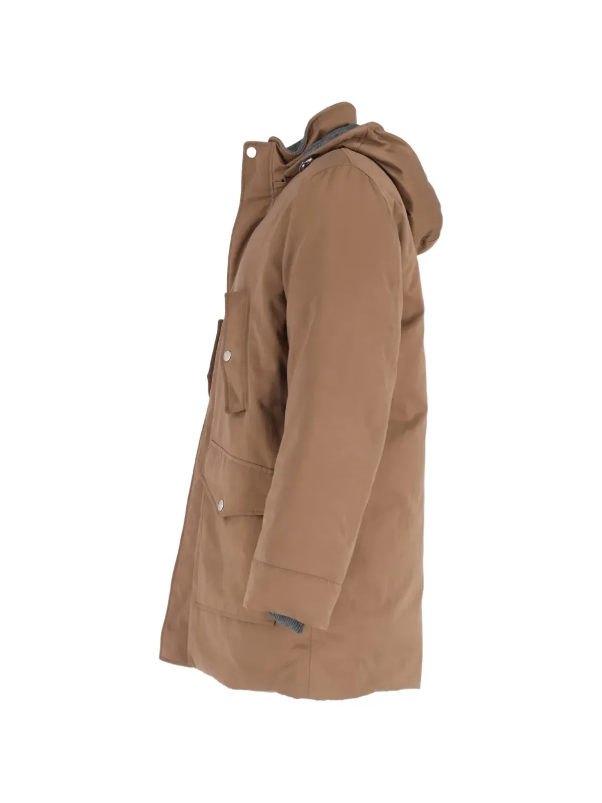 Brunello Cucinelli Vintage フラップポケット付きコットンジャケット - 画像3