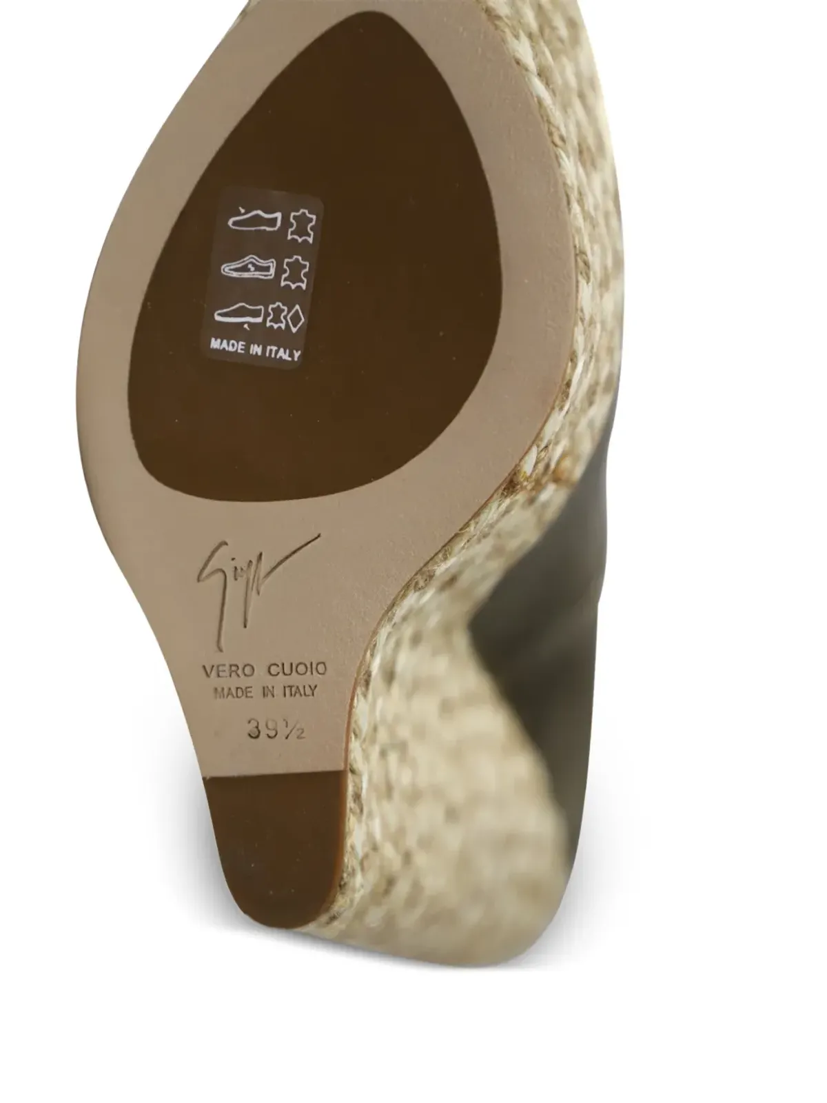 Giuseppe Zanotti Vintage カンバー ピープトゥパンプス - 画像5