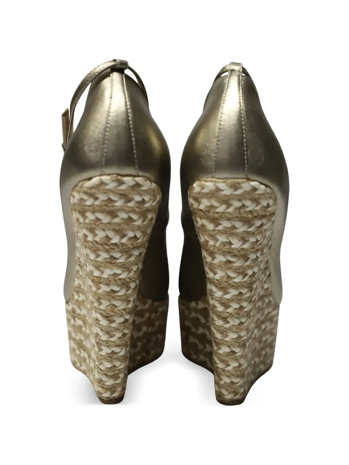 Giuseppe Zanotti Vintage カンバー ピープトゥパンプス - 画像4