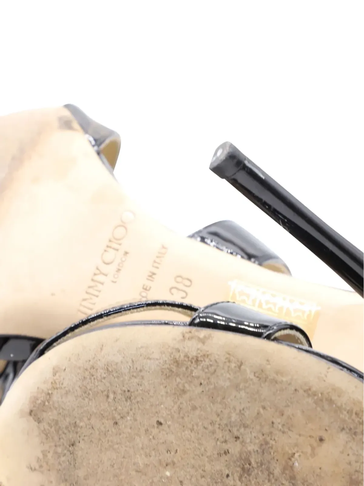 Jimmy Choo Pre-Owned Lottie ヒールサンダル - 画像5