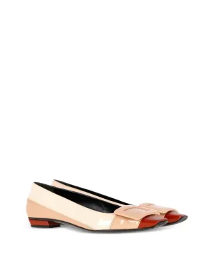 Roger Vivier Vintage バックル付きレザーフラットシューズ - サムネイル2