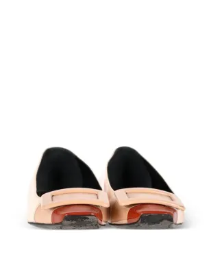 Roger Vivier Vintage バックル付きレザーフラットシューズ - サムネイル3
