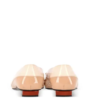 Roger Vivier Vintage バックル付きレザーフラットシューズ - サムネイル4
