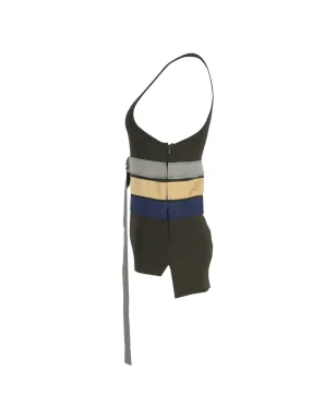 Celine Pre-Owned ベルト付きニットタンクトップ - サムネイル3