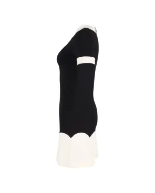 Moschino Pre-Owned スカラップミニドレス - サムネイル3