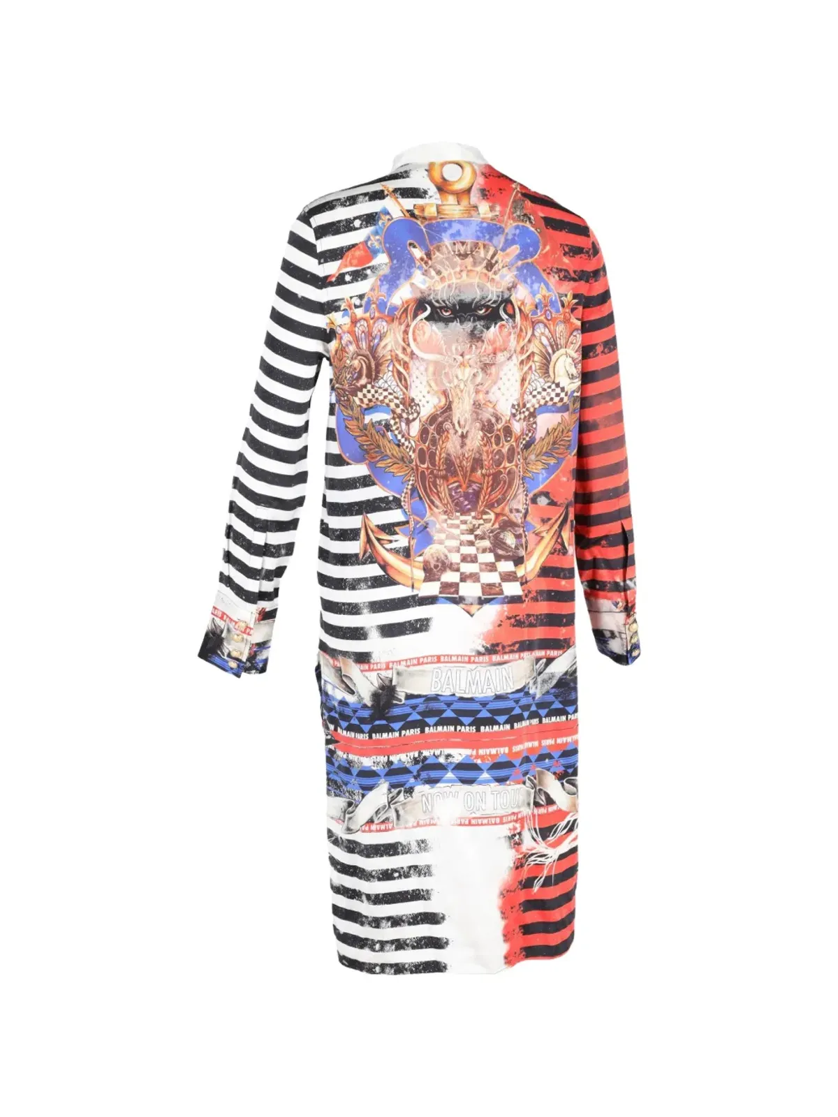 Balmain ビンテージ ストライププリントシャツ - 画像2