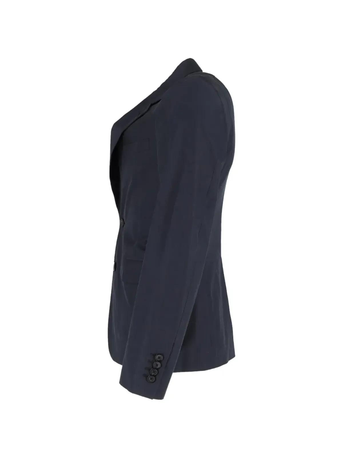 Alexander McQueen ビンテージ ウールのシングルブレストブレザー - Blue - 画像3
