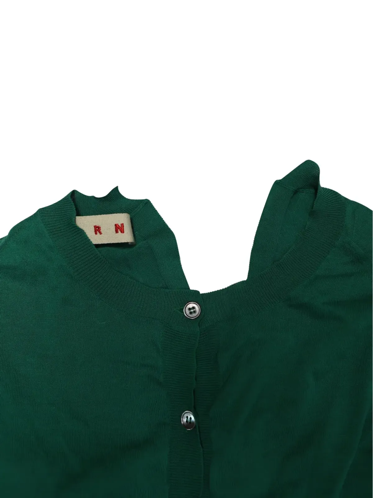 Marni Pre-Owned ボタンダウンカーディガン - 画像3