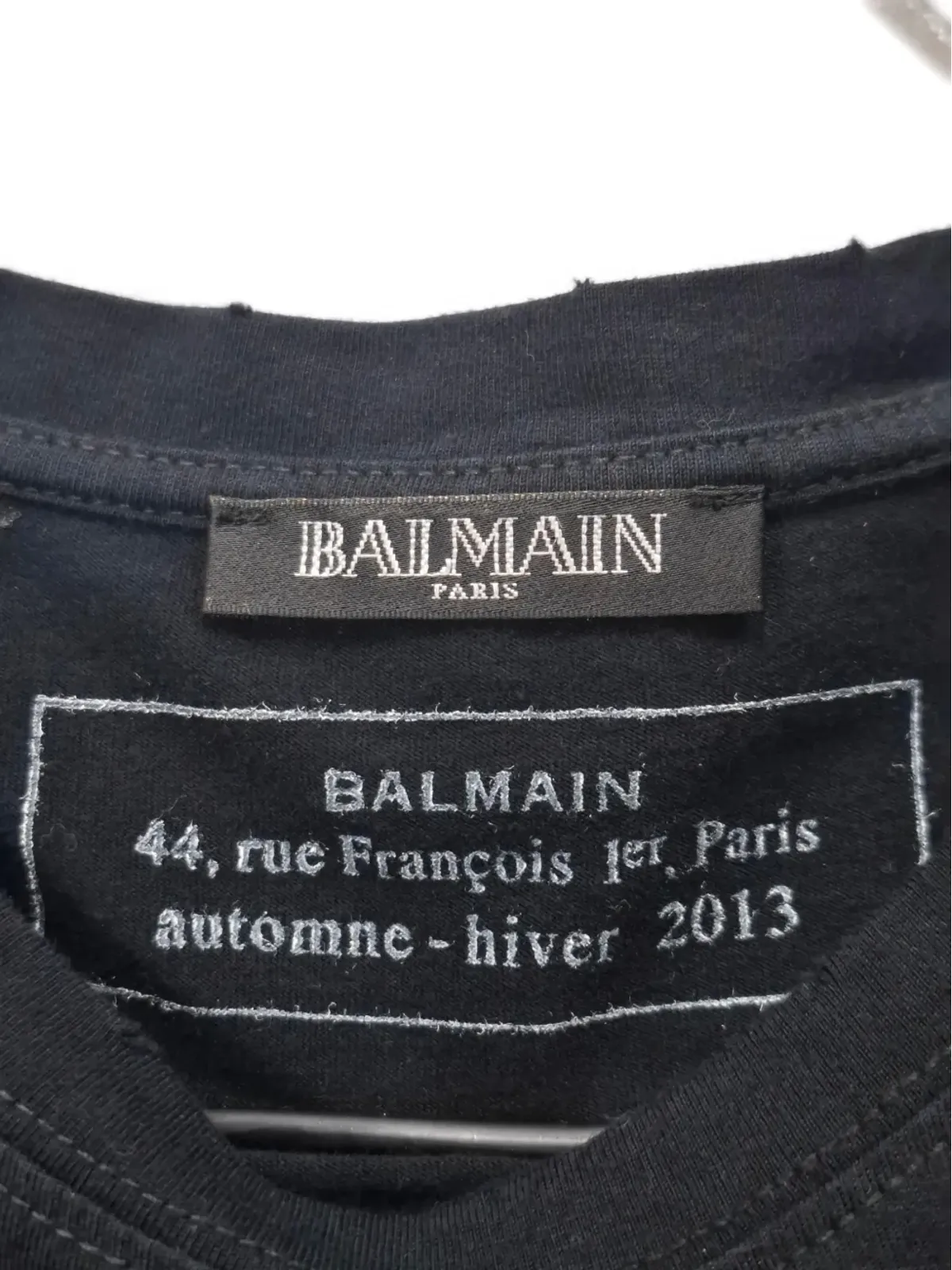 Balmain Pre-Owned ドラゴンプリント コットン Tシャツ - 画像4